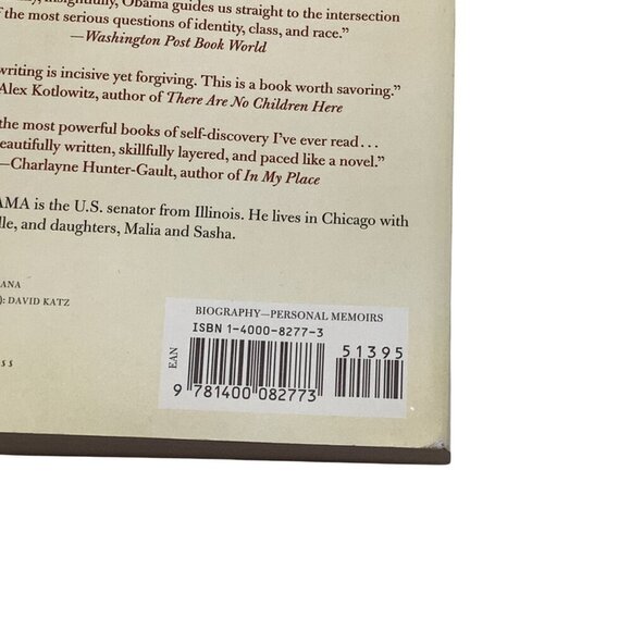 Dreams From My Father By Barack Obama Paperback - Picture 9 of 14